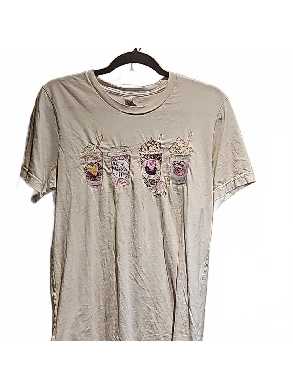 Boutique coffee boujee shirt size M